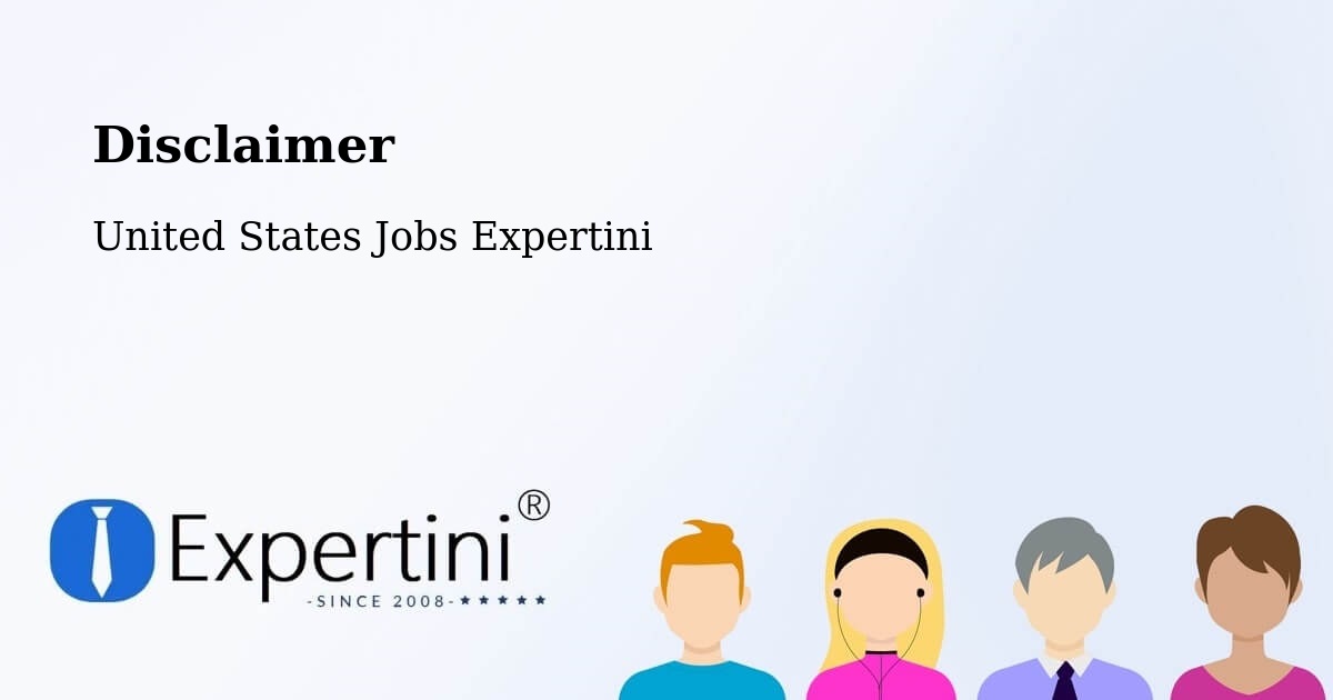 Disclaimer – Newtown - United States Jobs Expertini