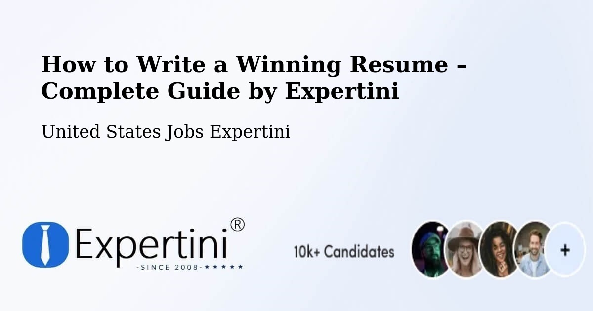 Resume Writing Guide for Job Seekers – Newtown - Newtown, United States Jobs Expertini